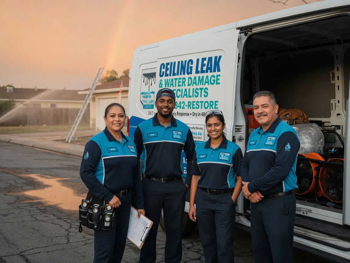 Ceiling Leak Cleanup company in Butte, ND