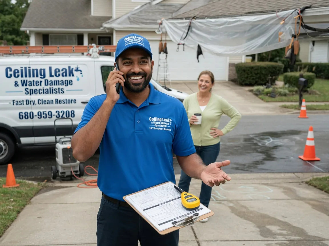Ceiling Leak Cleanup Butte, ND FAQs